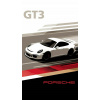 CUKROVÁ TLAČ jedlý obrázok na tortu Cukrová hmota Porsche GT3 Auto + MENO TEXT