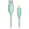 ColorWay kábel USB Apple Lightning 2.1A 1m, mäta CW-CBUL004-MT