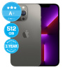 Apple iPhone 13 Pro Graphite 512GB A+ Repasovaný