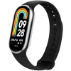 Silikónový remienok FIXED pre Xiaomi Mi Band 8/Smart Band 9, čierny FIXSSTB-1176-BK
