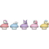 YuMe Toys Sanrio Bedside Light Little mushroom Series Mini Figurky Hello Kitty and Friends 8 cm Display (12)