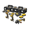 Dewalt DCK384P2T kombo sada 18V 2 x 5,0Ah Tstak