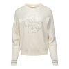 Dámsky Sveter dlhý rukáv GUESS LS CN SYLVIE LOGO SWTR W5BR42Z26I2-G012 – Béžová