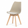 Autronic Stolička jedálenská, cappuccino plast, CT-X7055 CAP CT-X7055 WT