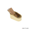 Dictum 702538 - Herdim® Plane with Wooden Wedge, Arched Sole, Blade Width 18 mm - Hoblík