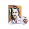 Maľovanie podľa čísel na plátno BRAD PITT – nízka náročnosť (Sada na maľovanie podľa čísel ARTMIE)
