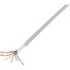 TRU COMPONENTS 1568142 telefónny kábel J-Y(ST)Y 6 x 2 x 0.6 mm sivá 25 m; 1568142