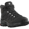 Salomon X Ward Leather Mid GTX W Ebony 471819 dámské vyšší nepromokavé trekové boty - 37 a 1/3 EUR
