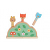 Petit Collage Drevená vyskakovacia hračka Petit Friends