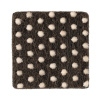 Podložka s protišmykovým bodmi 19x19 mm samolepiaca hnedá 8 ks