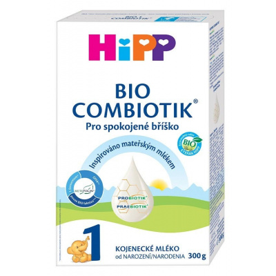 HiPP 1 BIO Combiotik Počiatočná mliečna dojčenská výživa 300 g