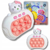 ELEKTRONICKÁ HRA POP IT KITTY PRE DIEVČATÁ - ANTISTRESOVÁ, ZRUČNOSTNÁ