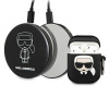 Puzdro Karl Lagerfeld Ikonik pre AirPods + Powerbank - čierne (Puzdro Karl Lagerfeld Ikonik pre AirPods + Powerbank - čierne)