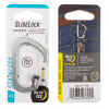 Ocelová karabina s pojistkou SlideLock Stainless Steel, Nite Ize, #3, nerez