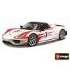 Bburago Race Porsche 918 Weissach biela 1:24