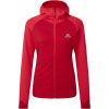 Dámska fleecová bunda s kapucňou MOUNTAIN EQUIPMENT W's Eclipse Hooded Jacket Molten Red/Capsicum M