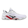 Mizuno Wave Stealth Neo 2 X1GA240059 White / Black / Fiery Red, UK 10, EU 44,5, US 11, 29 cm