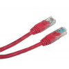 PremiumCord sp6utp030R Patch UTP RJ45-RJ45 CAT6, 3m, červený
