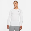 Nike Pro Core Long Sleeve pánske tričko White XL