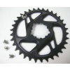 Sram X-SYNC Eagle CF, prevodník - 34 zubov - DM 6 mm offset - karbón/čierny