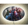 Nočná lampa AVENGERS MARVEL NOVINKA !!! (Nočná lampa AVENGERS MARVEL NOVINKA !!!)