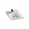 Ravak BeHappy II umývadlo 66.5x50 cm klasické umývadlo biela XJAP1100001