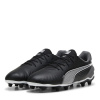 Puma King Match Junior Firm Ground Football Boots Black/White 3 (35.5)