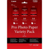 Canon Photo Paper Pro Variety Pack PVP-201, foto papír, bílý, A4, 15 ks, 6211B021, inkoustový,5x matný PM-101, 5x lesklý PT-101, 5
