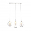 Závěsné svítidlo Azzardo Amber Milano 3 clear AZ3075 G9 3x40W IP20 60cm čiré