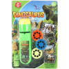Baterka dětská svítilna a projektor Dinosauři 2v1 na baterie Světlo