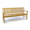 Záhradná lavica, lavička - Lavica 3 -osoby Divero Garden Lavica vyrobená z teak (Lavica 3 -osoby Divero Garden Lavica vyrobená z teak)