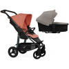 TFK Mono4 2v1 Salmon Combi carrycot + Seat unit Nenafukovacie kolesá (s výplňou) Hlboká vanička Sand