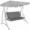 Springos Poťah sedadla pre záhradné hojdačky 110x90 cm GS1004 sivý