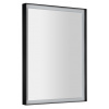 Sapho SORT zrcadlo s LED osvětlením 60x80cm, černá mat