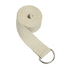 Gaiam Popruh na cvičenie jogy NEUTRAL 183cm, smotanový