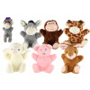 Teddies Maňuška Zvieratko plyš 30cm asst 6 druhov od 18 mesiacov