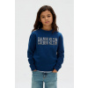 Detská bavlnená mikina Calvin Klein Jeans IB0IB02527.9BYA modrá 128