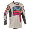 dres LITE VICE, FLY RACING - USA 2025 (šedá/růžová, vel. L)