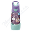 b.box Láhev na pití s brčkem lilac pop 450ml