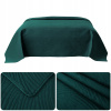 PREHOZ prikrývka deka 220x240 PREŠÍVANÁ reliéfna MIKROVLÁKNO Federico TMAVOZELENÁ