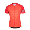 Northfinder Pánske cyklistické tričko pohodlné celorozopínacie MATHIAS red 2XL TR-35381MB