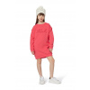 Dievčenské šaty Karl Lagerfeld ružová farba, mini, oversize, Z30614 Z30614.114.150 138