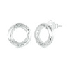 GRACE Silver Jewellery Stříbrné náušnice se zirkony Nidia - stříbro 925/1000 E-SCE1715/217 Stříbrná