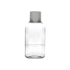 Laboratórna fľaša z PET, priehľadná, uzáver na závit, mierka, 500 ml, 24 ks