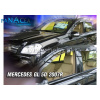 Deflektory - protiprievanové plexi Mercedes GL X164 5D 2007 - 2013