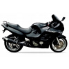 NÁLEPKY JUULA NA MOTOCYKEL PRE SUZUKI GSX F 600 1998-2004 ČIERNA