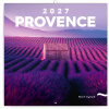 NOTIQUE poznámkový Provence 2027, 30 × 30 cm