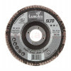 Lamelový kotouč plochý 115 mm (pro Inox/ocel, ocel, litina) hrubost P80, LUKAS (Německo) SH K0001
