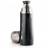 GSI Outdoors Glacier Stainless Vacuum Bottle 1l black Černá termo láhev