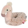 BABY FEHN Mäkký krúžok plameniak, Pink